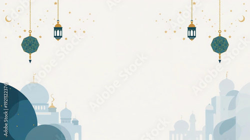 vector illustration of  ramadan background