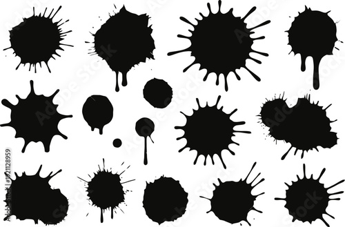 Stylized Number 7 Vector Illustration