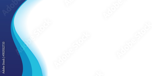 Curved Header and Footer Element. EPS 10