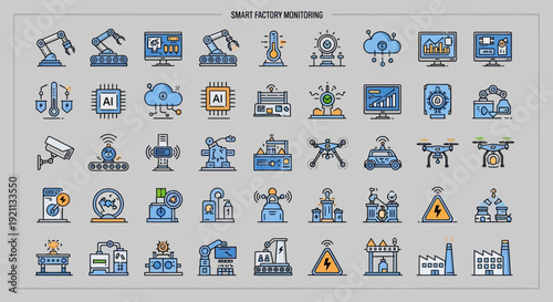 Weather forecast and climate flat vector icon collection