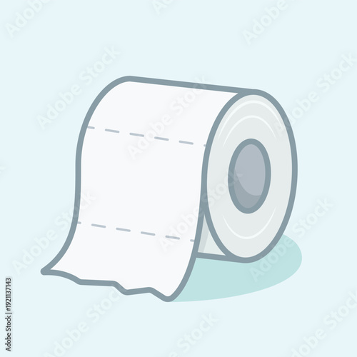 Toilet Paper Roll Illustration
