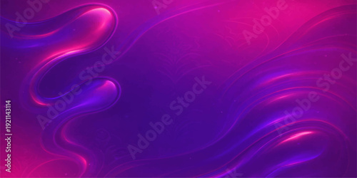Flowing purple and pink abstract background featuring soft silk waves and smooth smoke patterns in a digital art motion backdrop
