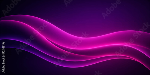A smooth purple abstract background features flowing silk waves and light pink curves in a luxury satin texture design for an elegant wallpaper backdrop