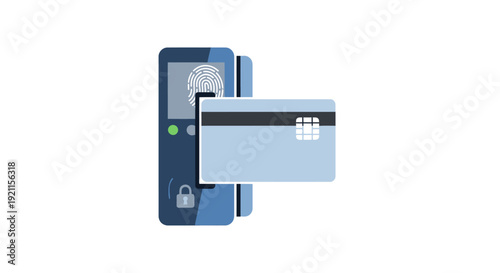 Mobile Phone with Credit Card Payment.