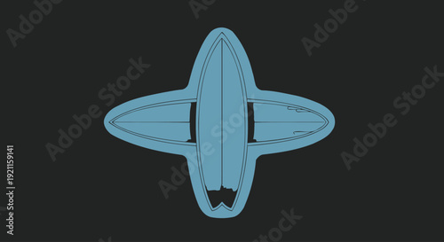 Drone Aircraft Flying Machine Top View.