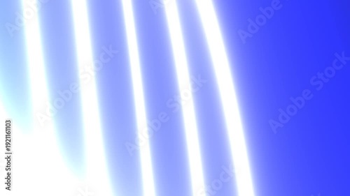 Blue Background with White Light Streaks.