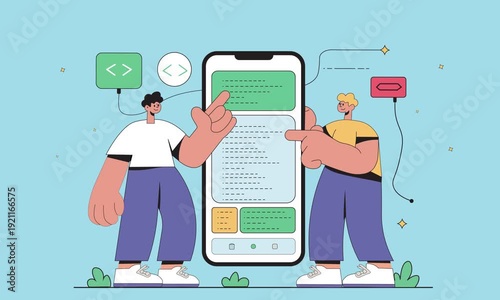 Modern Social Media Illustration Motion Graphics