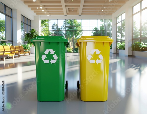 tempat sampah daur ulang 