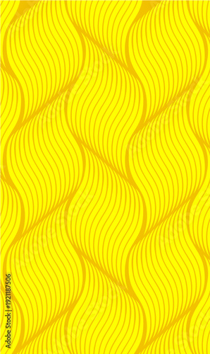 A WAVY LINE PATTERN ARRANGED VERTICALLY AND REPEATING. THE LINES VARY IN THICKNESS, CREATING A VISUAL EFFECT LIKE WAVES, FLOWING FLUID, OR FLAMES