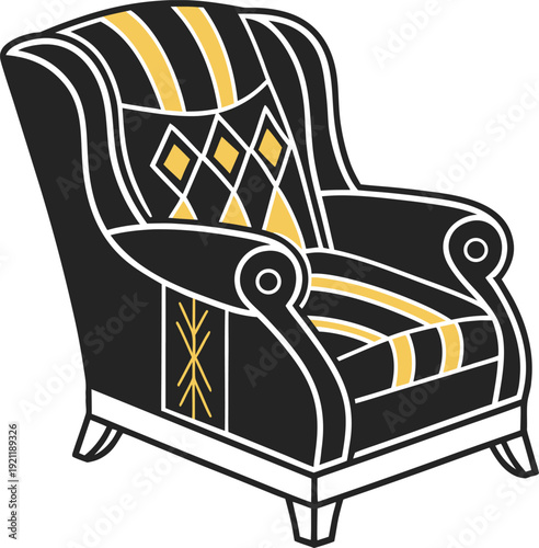 sofa and armchair