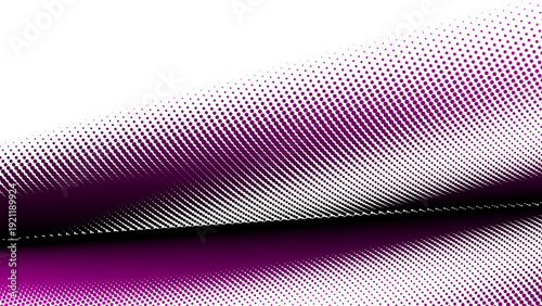 Dark Purple Gradient with Halftone Dot Abstract Background in Modern Minimal Digital Design