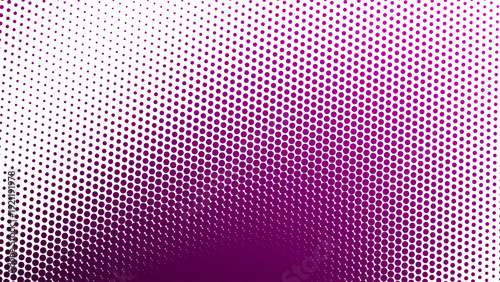 Dark Purple Gradient with Halftone Dot Abstract Background in Modern Minimal Digital Design