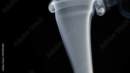 Rising Smoke Abstract.