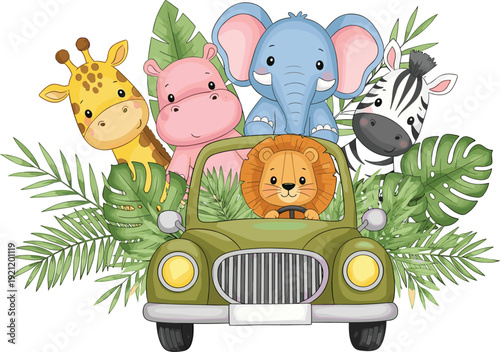 Flat vector illustration set of farmers engaging in agricultural activities including apple picking milking cows tilling soil and driving a tractor