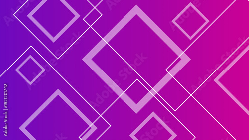 Purple pink geometric abstract background template
