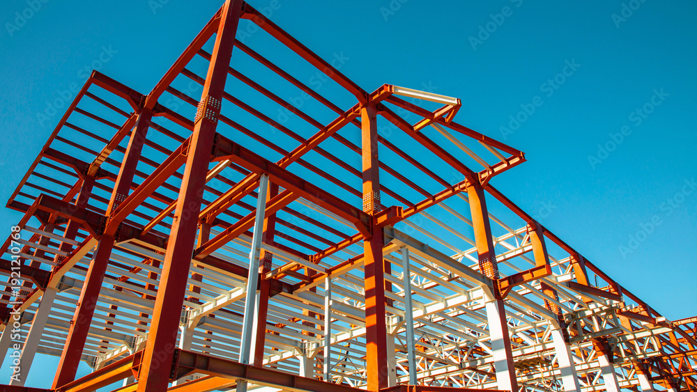 Photos building under construction
