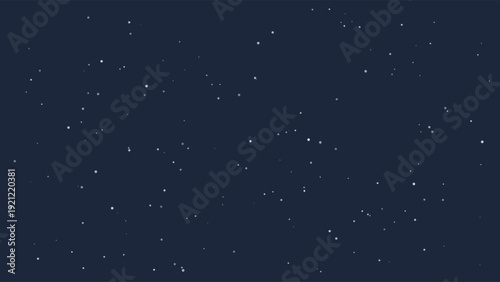 Deep cosmic night sky with scattered twinkling stars and subtle nebula glows in dark space, ultra-high detail, minimalist astronomy background