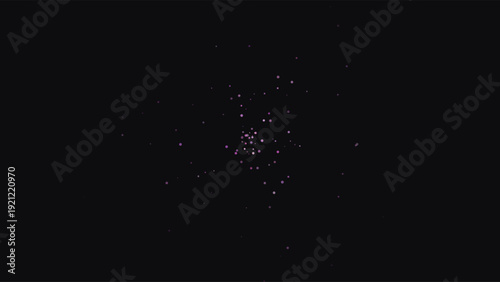 Deep space cosmic star cluster with dense central concentration of twinkling celestial bodies against velvety black void, ultra-high detail astronomical photography showcasing vibrant nebula-like glow