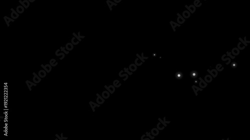 particle with black background