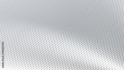 Light Grey Gradient with Halftone Dot Abstract Background in Modern Minimal Digital Style Design