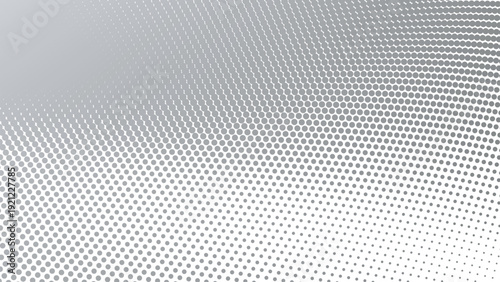 Light Grey Gradient with Halftone Dot Abstract Background in Modern Minimal Digital Style Design