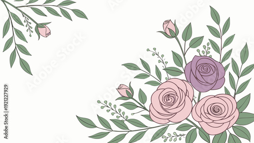 abstract floral background