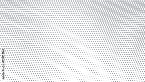 Light Grey Gradient with Halftone Dot Abstract Background in Modern Minimal Digital Style Design