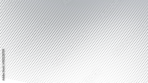 Light Grey Gradient with Halftone Dot Abstract Background in Modern Minimal Digital Style Design