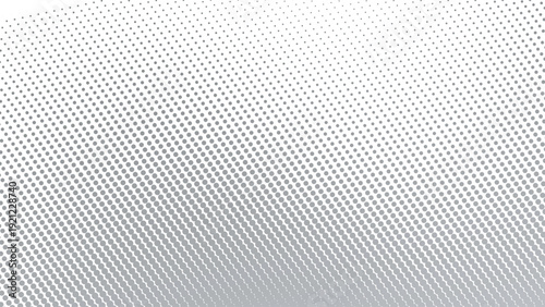 Light Grey Gradient with Halftone Dot Abstract Background in Modern Minimal Digital Style Design