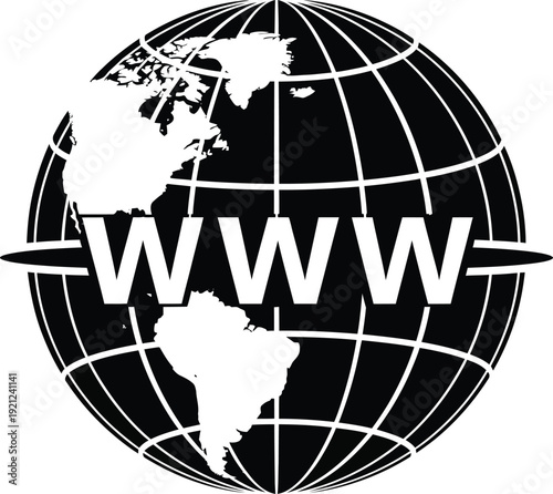 Www internet globe logo
