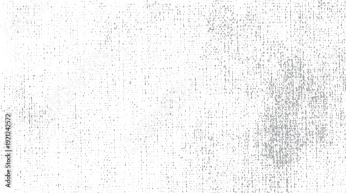 White canvas with scattered grey dots and vertical streaks. Abstract texture background. Subtle distressed pattern