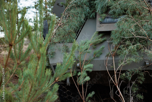 фотографія Suzanne self-propelled artillery mount in the forest on position