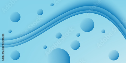 PrintLight blue abstract backround. Vector illustration