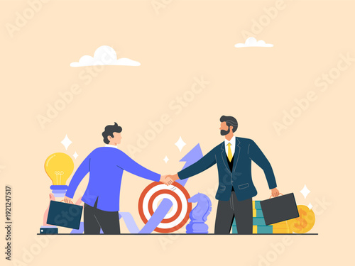 Entering into a joint venture agreement or raising funds to expand and grow a business