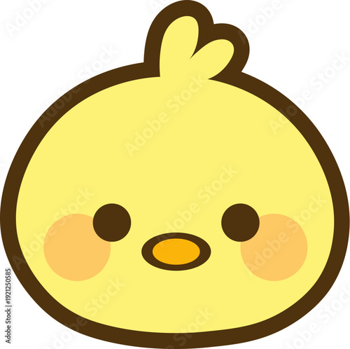 Cute Chick Cartoon Element
