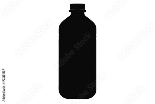 vector illustration of a bottle, bottle icon 
