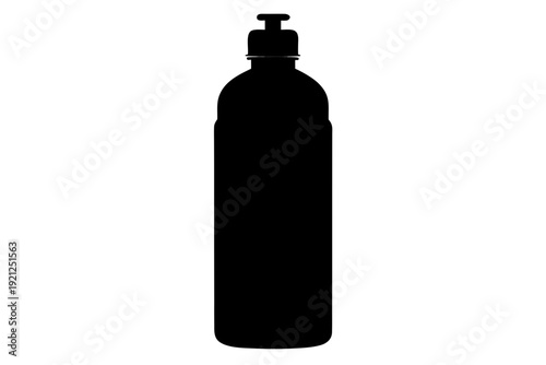 vector illustration of a bottle, bottle icon  