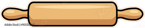 Wooden Rolling Pin Icon