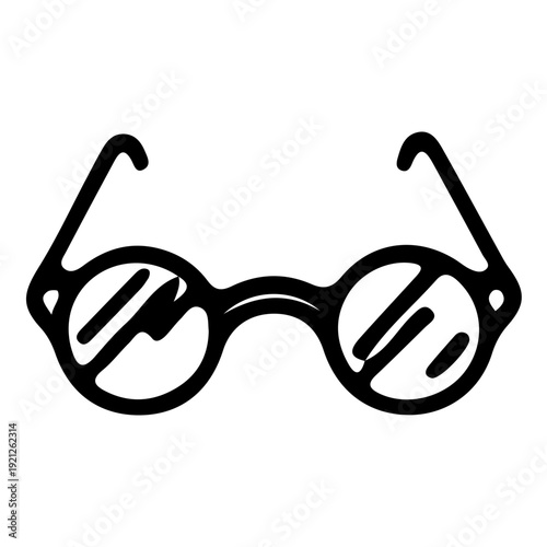 Round Eyeglasses Icon