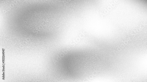 Black and white noise gradient texture vector. Abstract grayscale background with high-detailed particles, film grain, and dusty overlay effect for retro design.