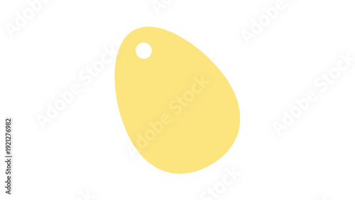 Fresh Lemon Fruit with Stem Hole.