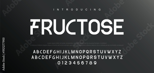 Abstract modern urban alphabet fonts. Typography sport, technology, fashion, digital, future creative logo font. vector illustration