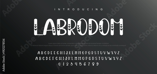 Abstract modern urban alphabet fonts. Typography sport, technology, fashion, digital, future creative logo font. vector illustration