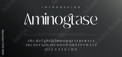 Abstract modern urban alphabet fonts. Typography sport, technology, fashion, digital, future creative logo font. vector illustration