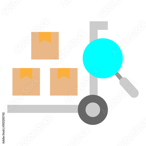 Sourcing Vector Flat Icon Design