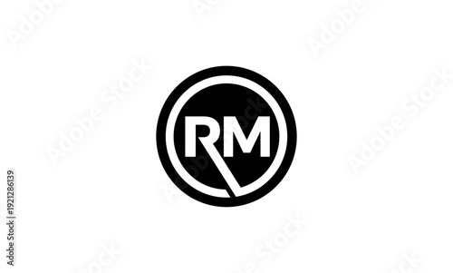 Free Download RM initial letters logo or RM monogram logo	
 - GFXLoad