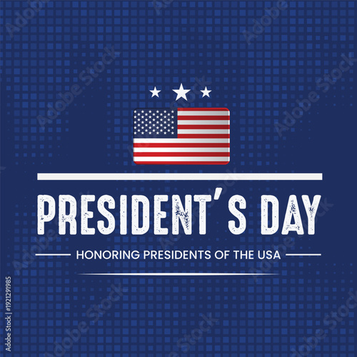 President's Day vector design 