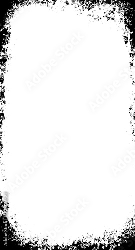 Vintage Grunge Black Frame