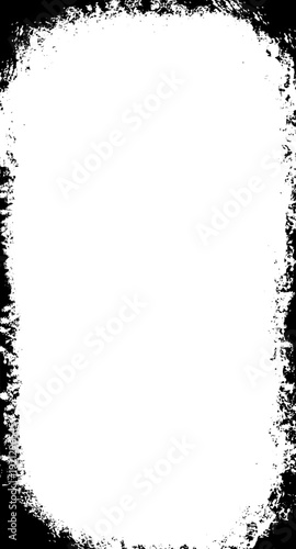 Grunge Portrait Border