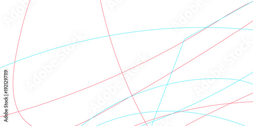 Random pattern colorful line stroke on a transparent background. Abstract white background colorful lines. Decorative pattern with tangled curved lines.Random chaotic lines abstract geometric pattern.